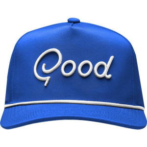 Good Good Golf Bluegrass Golf Snapback Hat One Size Blue White
