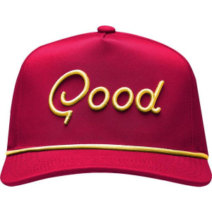 Good Good Golf Figueroa Golf Snapback Hat One Size Red Yellow
