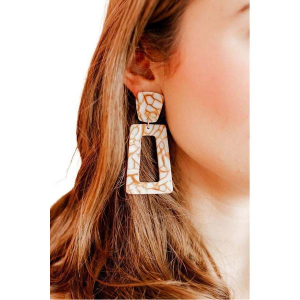LINNY CO Kennedy Earrings Desert Sand