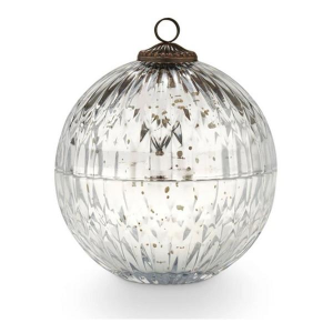 ILLUME Silver Balsam & Cedar Mercury Ornament candles