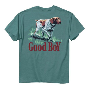 Men's Jedco Good Boy To the Point T-Shirt Medium Seafoam