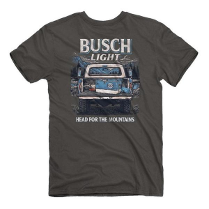 Men's Jedco Busch Truck Cooler T-Shirt 3XLarge Charcoal