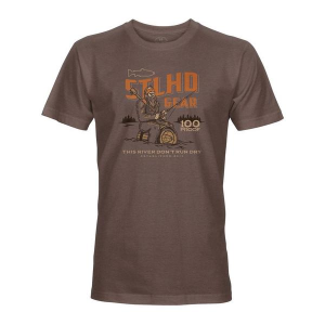 Men's STLHD STLHD Whiskey River T-Shirt Large Brown