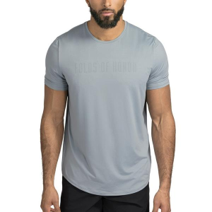 Men's UNRL x Folds Of Honor Print Ultra Shirt Small Cadet Grey