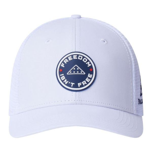 UNRL x Folds Of Honor Mid-Pro Trucker Snapback Hat One Size White