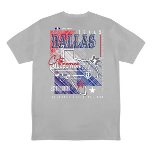 Men's Baseball Lifestyle 101 City T-Shirt Small Dallas