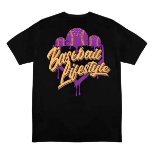 Boys' Baseball Lifestyle 101 Ice Cream T-Shirt Youth Medium Cosmic Cone Crunch