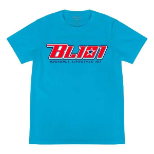 Boys' Baseball Lifestyle 101 Bravo Lima T-Shirt Youth XLarge Blue