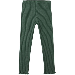 Girls' Rylee + Cru Knit Leggings Baby 18/24 mo. Green Ribbed