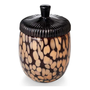 ILLUME Midnight Pumpkin Glass Acorn candles