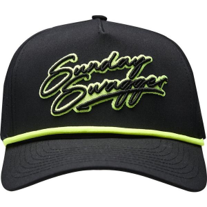 Sunday Swagger SWAGGER Golf Snapback Hat One Size Black 2.0