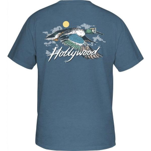 Men's Drake Waterfowl Hollywood T-Shirt XLarge Blue Shadow