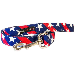 Walk-e-Woo Stars & Stripes Dog Leash