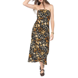 Women's Sadie And Sage With Ease Tube Midi Shift Dress XSmall Black Multi