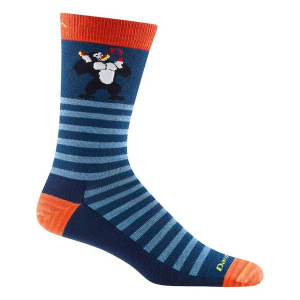 Men's Darn Tough Animal Haus Lightweigh Crew Socks Large Deep Water
