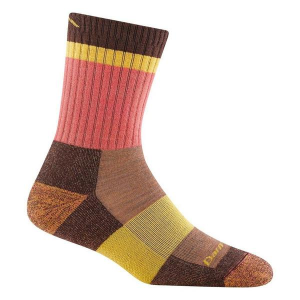 Women's Darn Tough Heady Betty Lightweight Cushioned Micro Crew Hiking Socks Medium Earth
