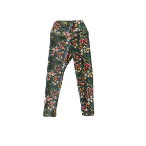 Girls' Yogababy High Waisted Leggings Toddler 6 Whimisical Floral
