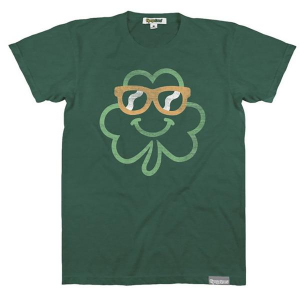 Men's Tipsy Elves Shamrock Shades T-Shirt XLarge Green