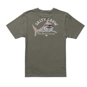 Kids' Salty Crew Lurking T-Shirt XLarge Dusty Olive