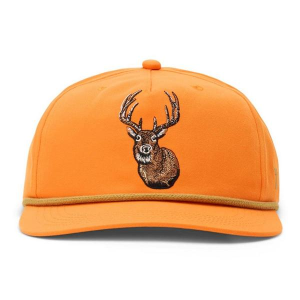 Duck Camp Whitetail Snapback Hat One Size Blaze