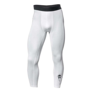 Boys' GOAT USA Compression Leggings XLarge White