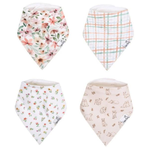 Boys,Girls Copper Pearl 4 Pack Bandana baby-bibs-and-burp-cloths