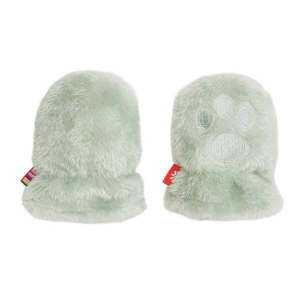 Boys' Magnetic Me Minky Bear Mittens Baby 0/6 mo. Soft Spruce