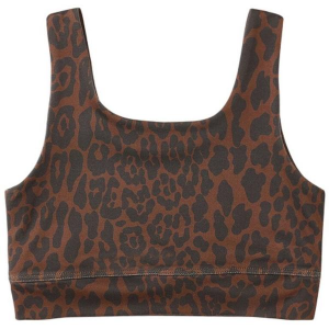 Girls' Rylee + Cru Swift Sports Bra Toddler 2/3T Leopard