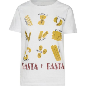 Women's Prince Peter Collection Pasta T-Shirt Medium White