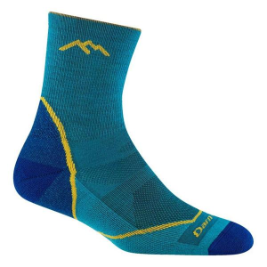 Kids' Darn Tough Light Micro Lightweight Crew Hiking Socks Medium Cascade