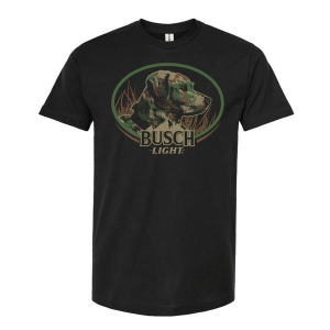Men's Brew City Busch Light Blending T-Shirt Medium Black