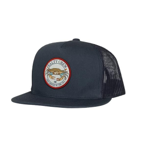 Men's Salty Crew Jimmy Trucker Snapback Hat One Size Navy