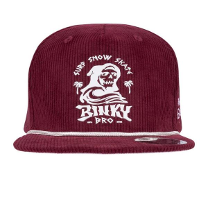 Kids' BinkyBro Tsunami Snapback Hat Toddler Maroon