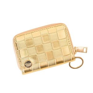 Darling Effect Around Zip Wallet Gold