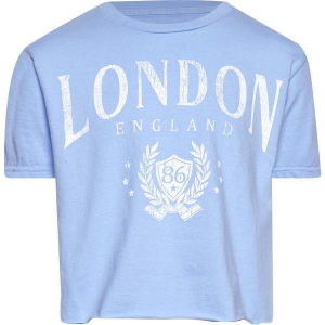 Kids' Goodie Two Sleeves London Crest T-Shirt XSmall Cerulean