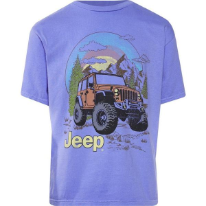 Kids' Goodie Two Sleeves Wrangler Jeep T-Shirt Small Purple