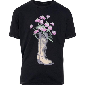 Kids' Goodie Two Sleeves Daisy Boot T-Shirt XLarge Black