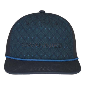 Swannies Golf Hunter Golf Snapback Hat One Size Navy