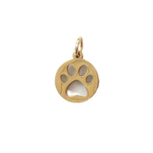Women Lotus Jewelry Studio Paw Print Charm