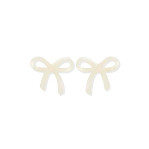 LINNY CO Kylie Bow Earrings Iridescent
