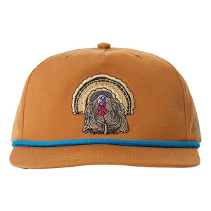 Duck Camp Turkey Snapback Hat One Size Pintail Brown