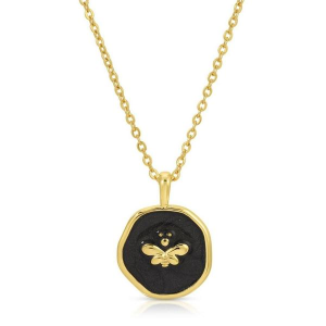 Splendid Iris Bee Necklace