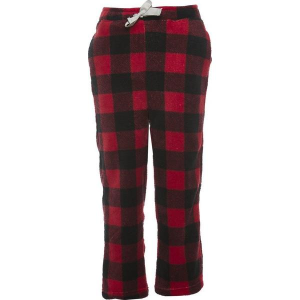 Kids' Fornia Fleece Drawstring Pajama Pants XLarge Red Buffalo