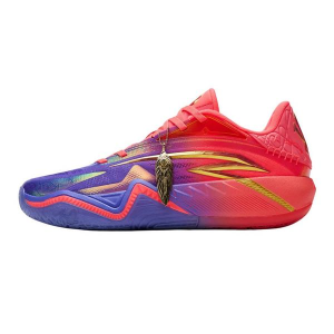 ANTA Kai 3 "432HZ" Basketball Shoes M8/W9.5 Regular Pink/Purple/Golden
