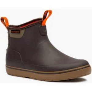 Men's Grundens Deck-Boss Ankle Deck Boots Outdoor 11 Dark Brown