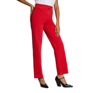 Women's Spanx Authentic 360 90s Straight Jeans SPANX Red Small 29