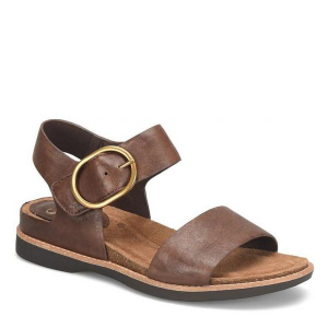Women's Sofft Bali Sandals 8 Cocoa Brown