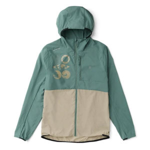 Men's ROARK Secondwind 3.0 Windbreaker Medium Slate Green/Tan