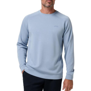Men's TravisMathew Fibercloud Crewneck Sweatshirt Medium Ash Blue