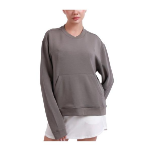 Women's Swannies Golf Margaret Long Sleeve Shirt Small Driftwood